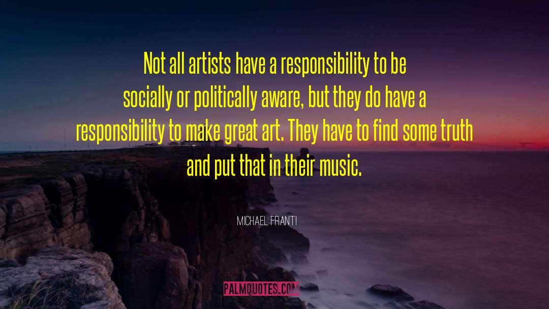 Politically Active quotes by Michael Franti