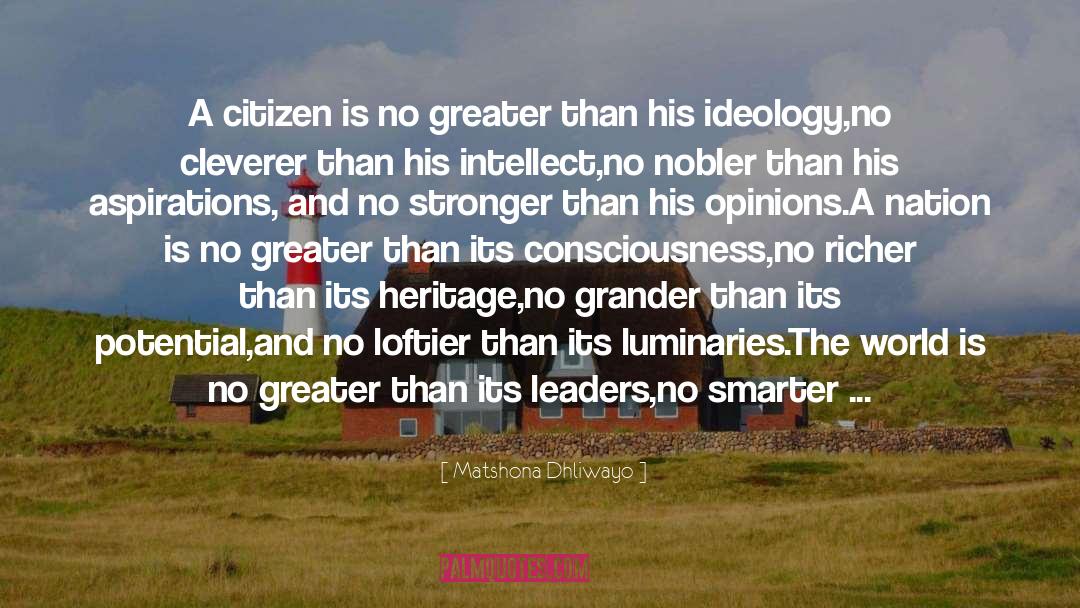 Politician quotes by Matshona Dhliwayo