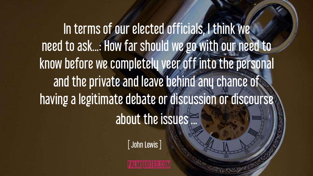 Politicians Promises quotes by John Lewis