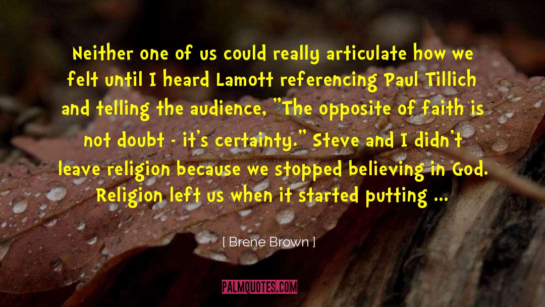 Politics And Economics quotes by Brene Brown