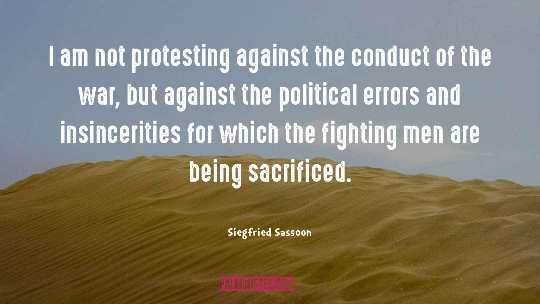 Politics And War quotes by Siegfried Sassoon