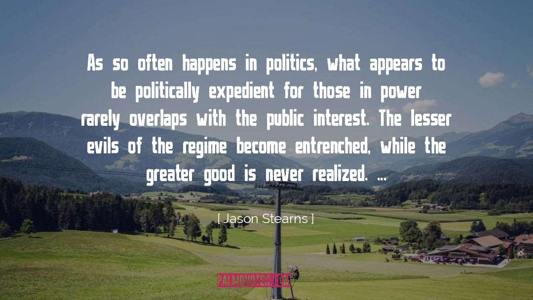 Politics Observation quotes by Jason Stearns