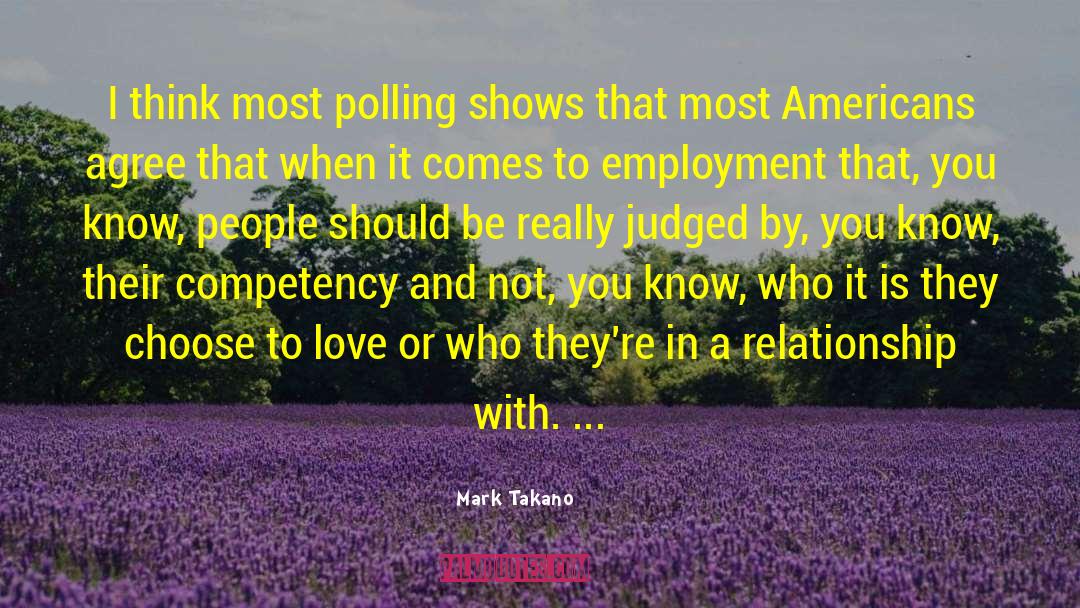 Polling quotes by Mark Takano