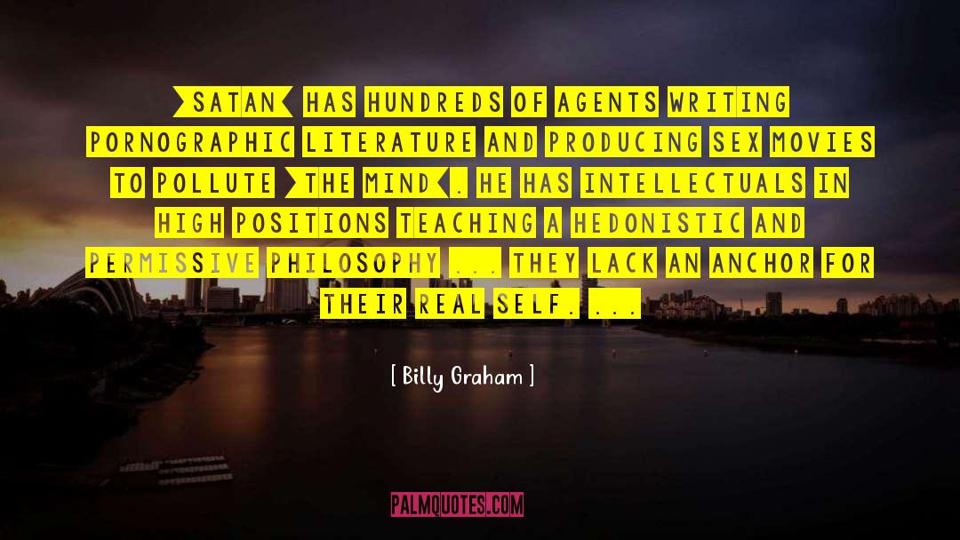 Pollute quotes by Billy Graham