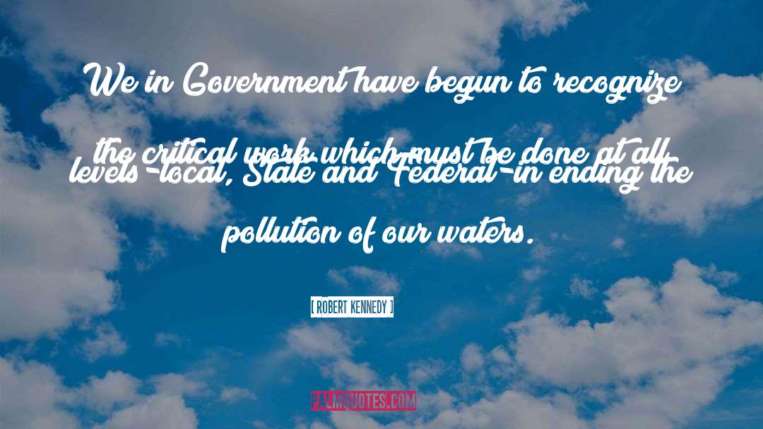 Pollution quotes by Robert Kennedy