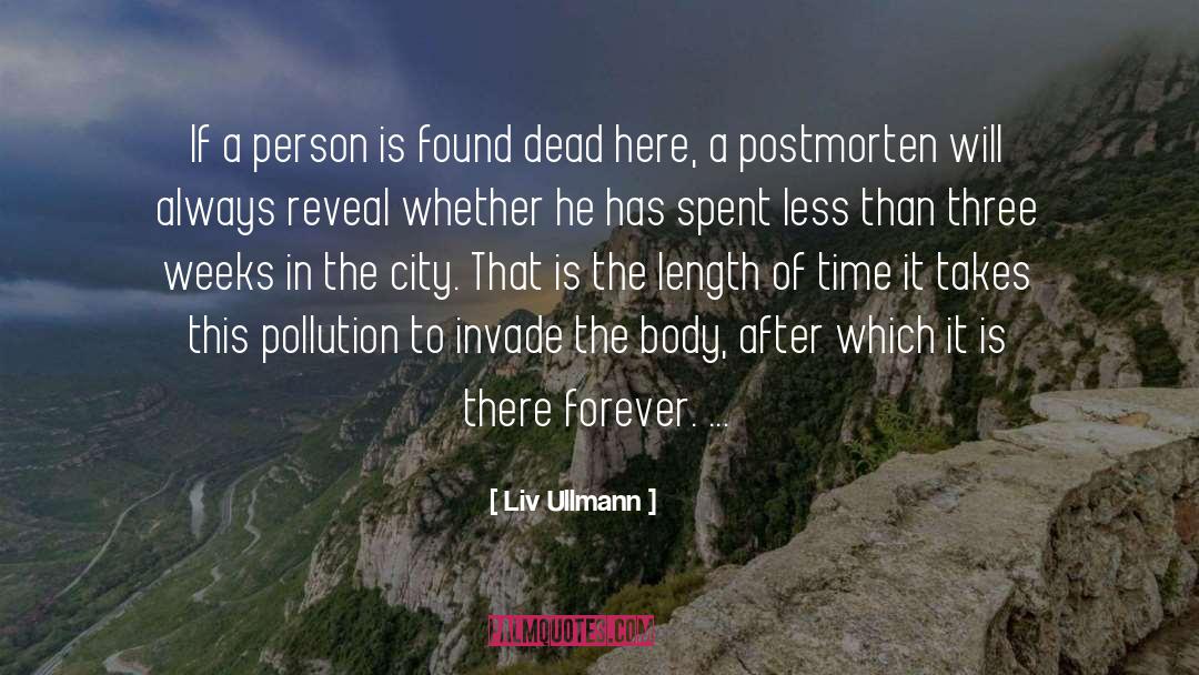 Pollution quotes by Liv Ullmann