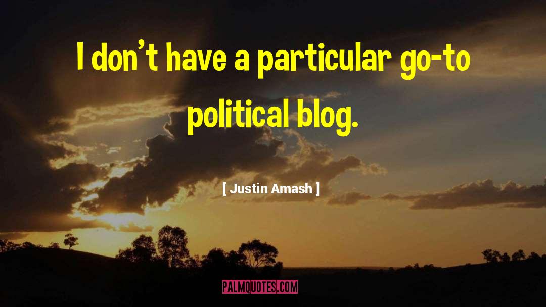 Polnickys Blog quotes by Justin Amash