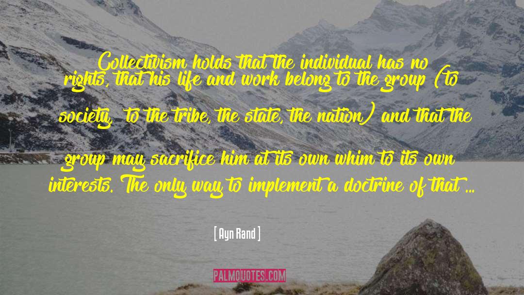 Poltical quotes by Ayn Rand