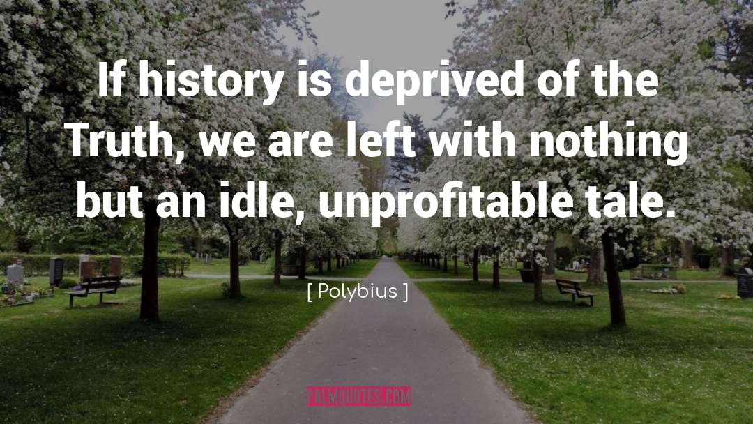 Polybius quotes by Polybius