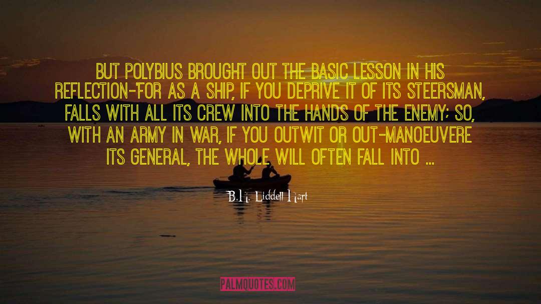 Polybius quotes by B.H. Liddell Hart