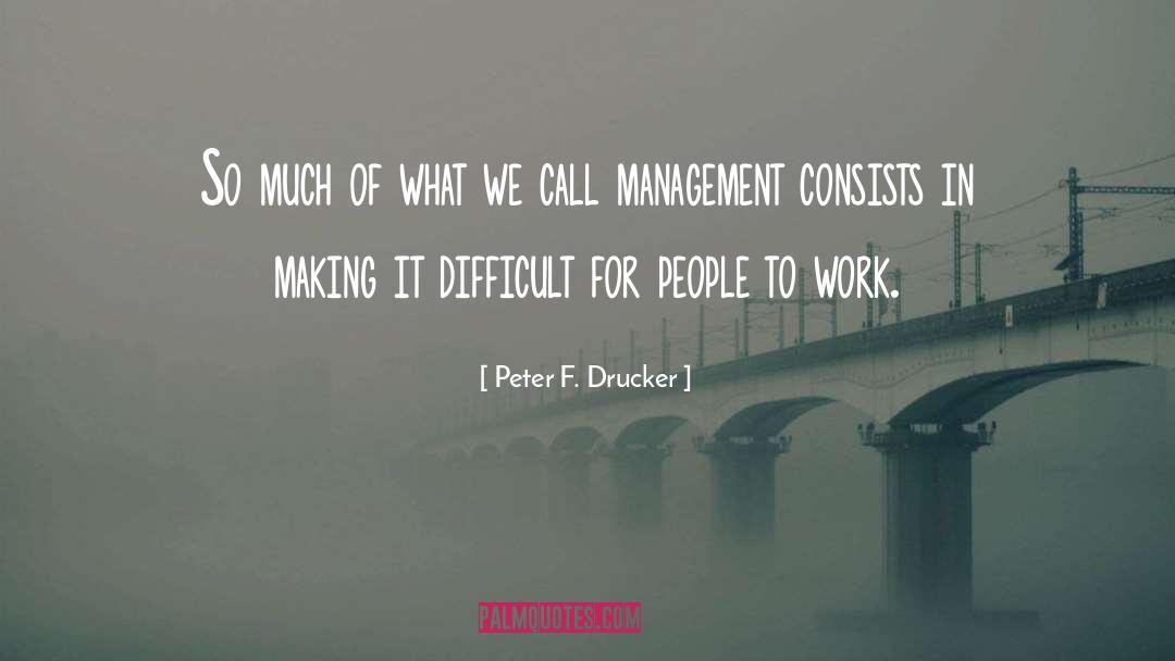 Polycentric Management quotes by Peter F. Drucker