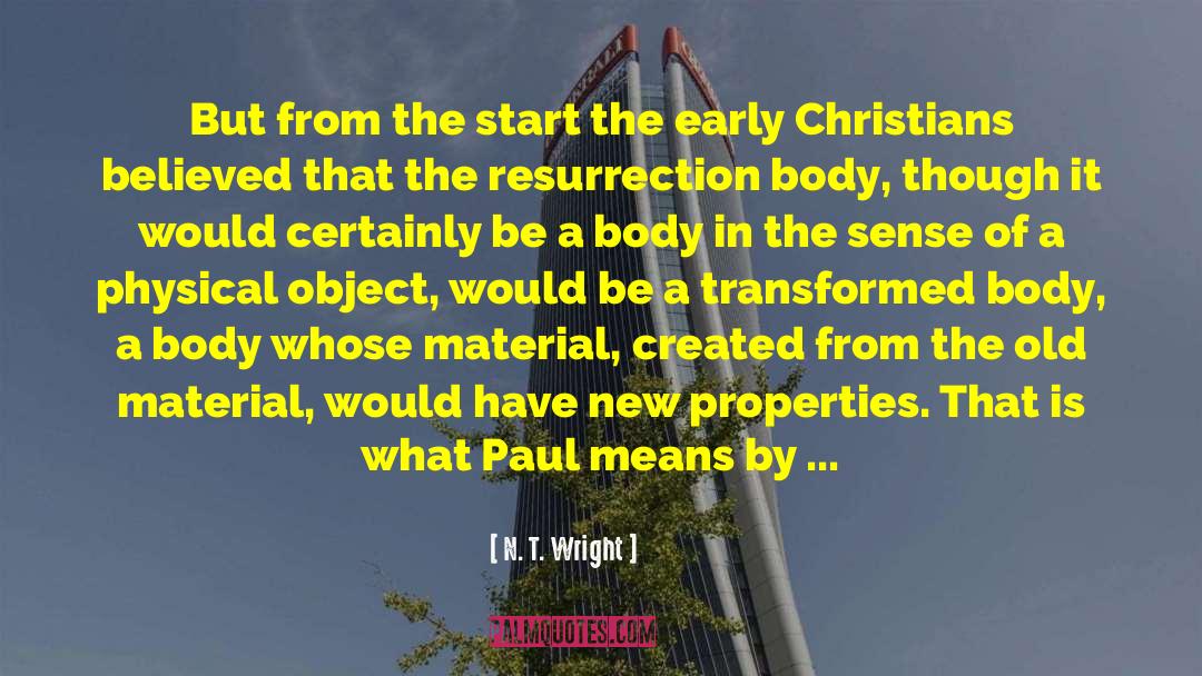 Polyester Material quotes by N. T. Wright