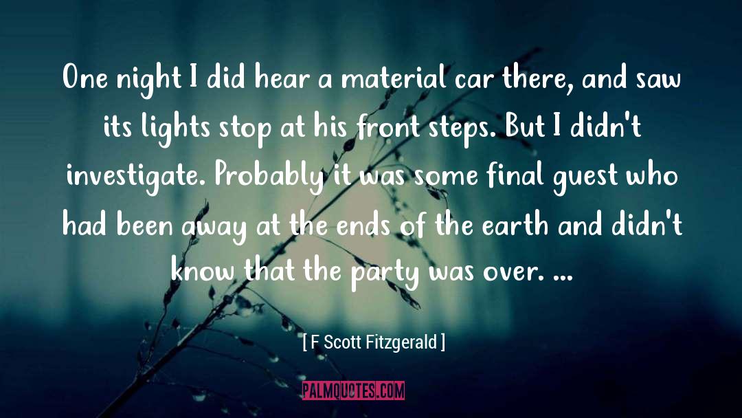 Polyester Material quotes by F Scott Fitzgerald
