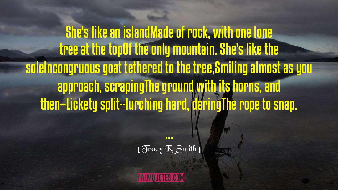 Polyphemus Island quotes by Tracy K. Smith