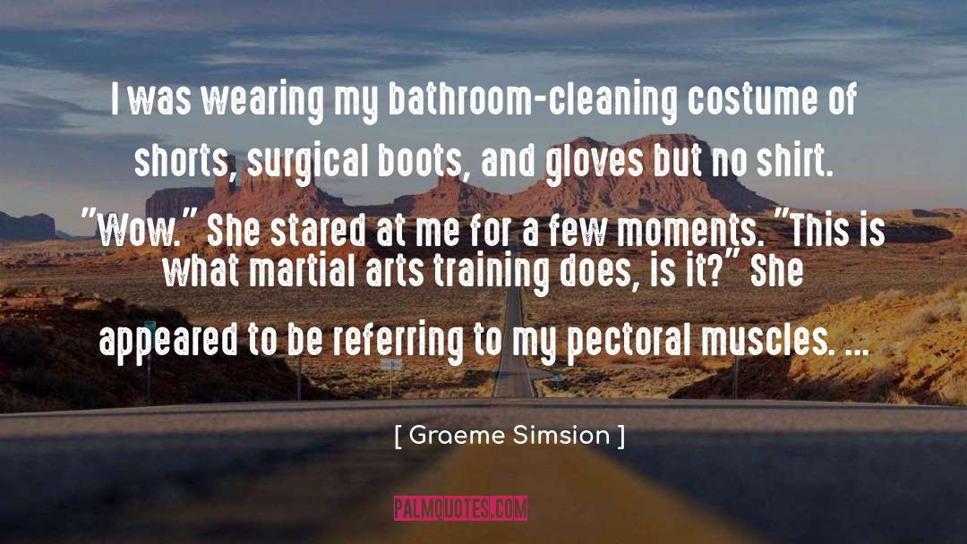 Polythene Gloves quotes by Graeme Simsion