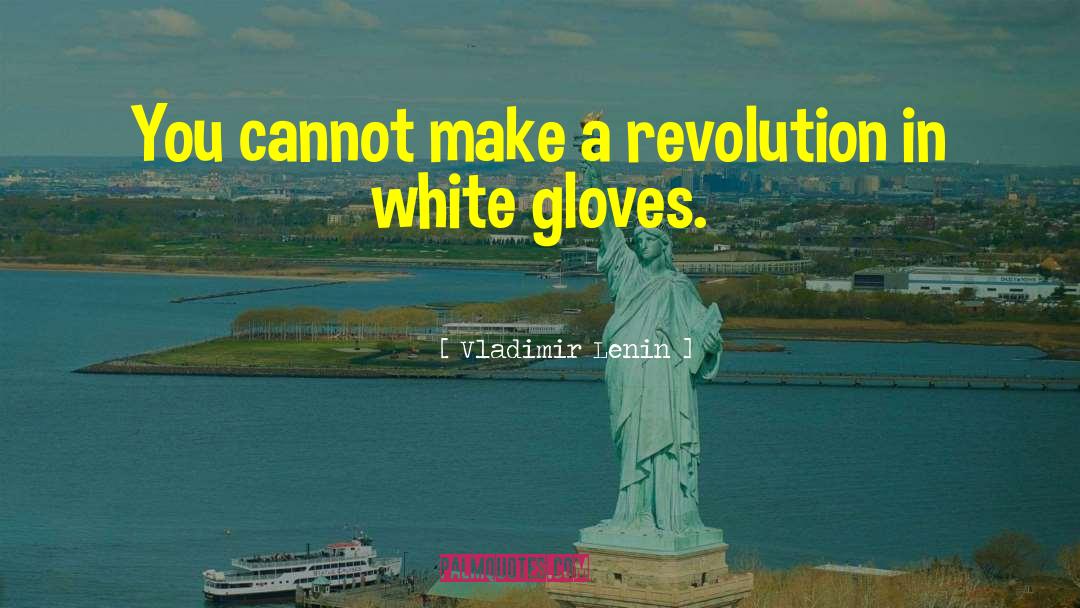Polythene Gloves quotes by Vladimir Lenin