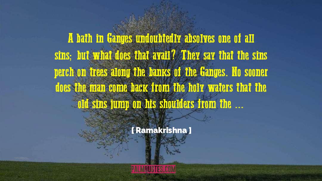 Pomegranate Trees quotes by Ramakrishna