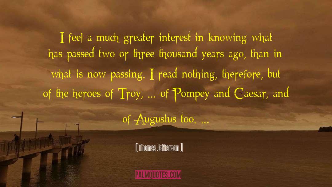 Pompey quotes by Thomas Jefferson