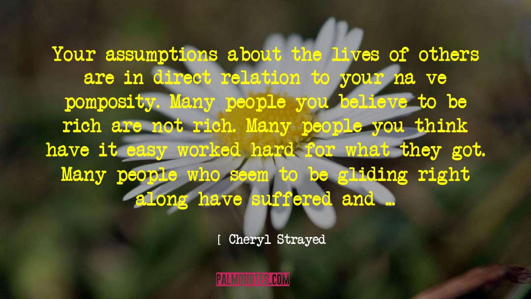 Pomposity quotes by Cheryl Strayed