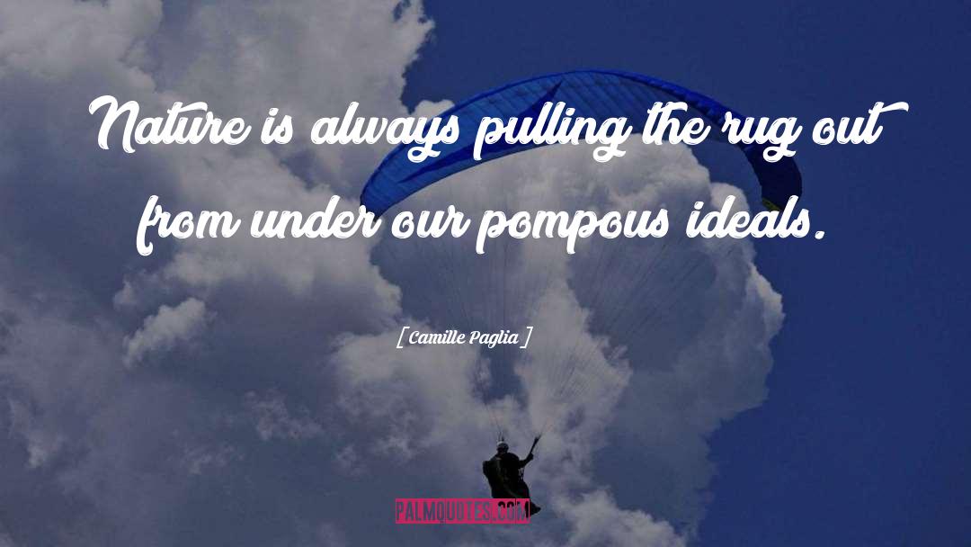 Pompous quotes by Camille Paglia