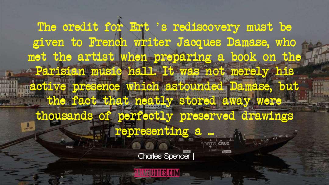 Pont Des Arts quotes by Charles Spencer