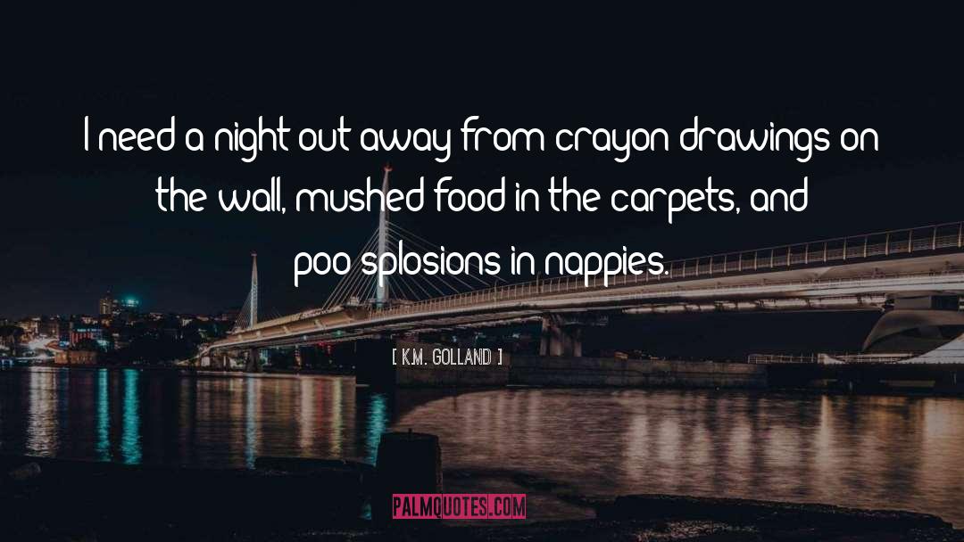 Poo quotes by K.M. Golland