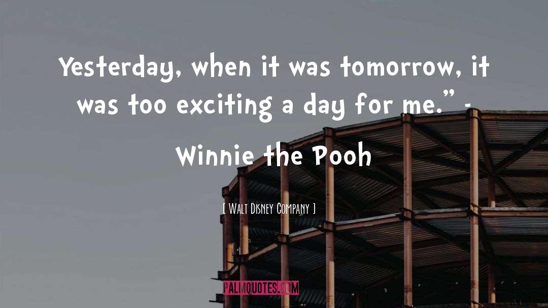 Pooh quotes by Walt Disney Company
