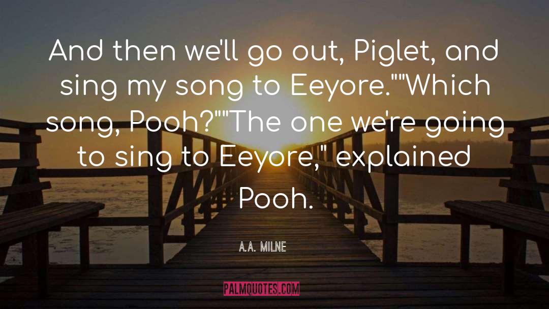 Pooh quotes by A.A. Milne