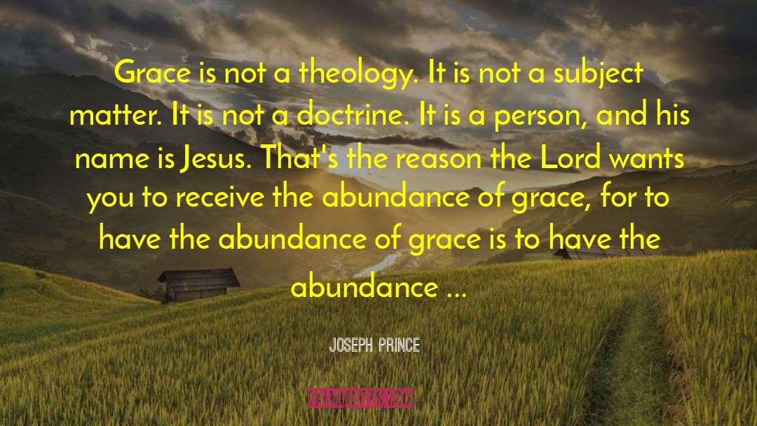 Poong Jesus quotes by Joseph Prince