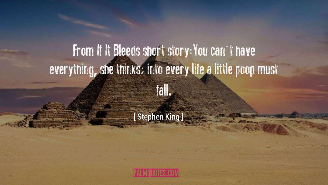 Poop quotes by Stephen King