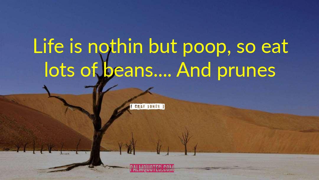 Poop quotes by Cray Jones