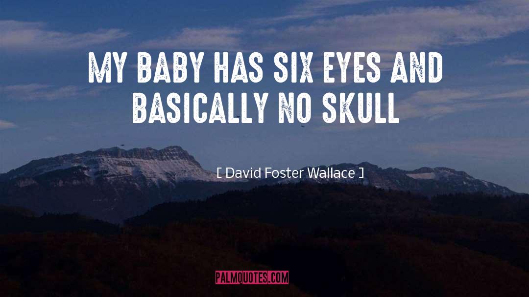 Poor Baby quotes by David Foster Wallace