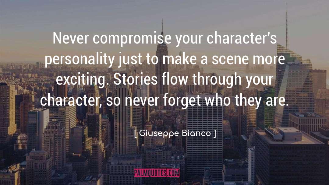 Poor Character quotes by Giuseppe Bianco