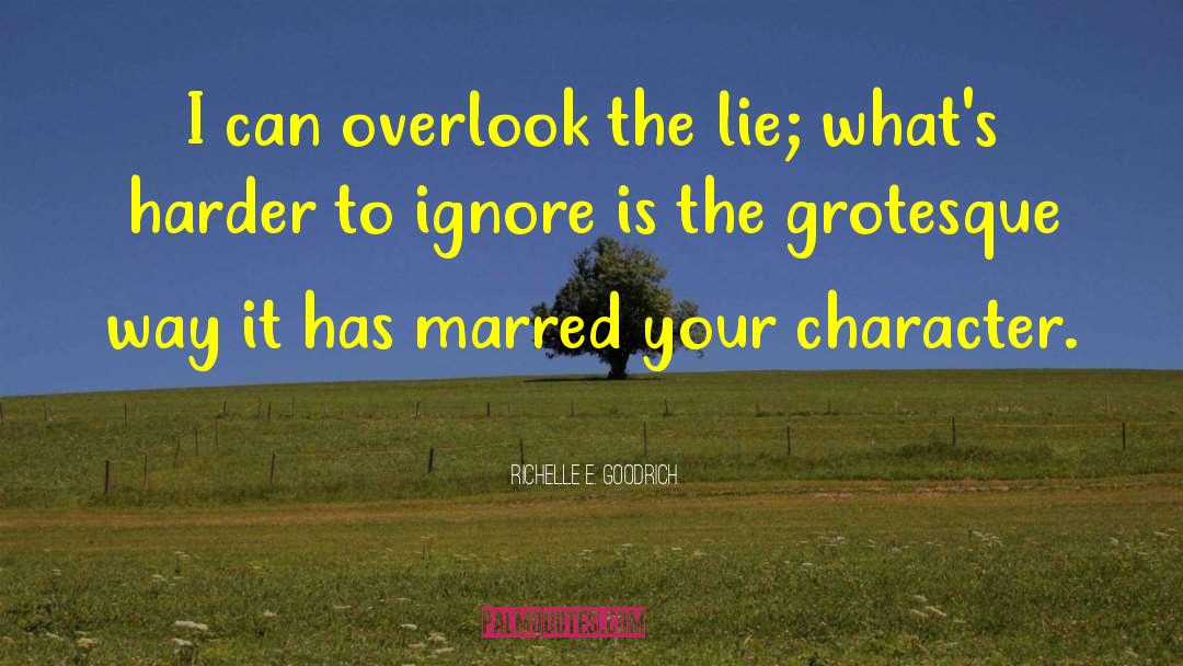Poor Character quotes by Richelle E. Goodrich