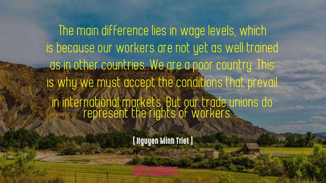 Poor Countries quotes by Nguyen Minh Triet