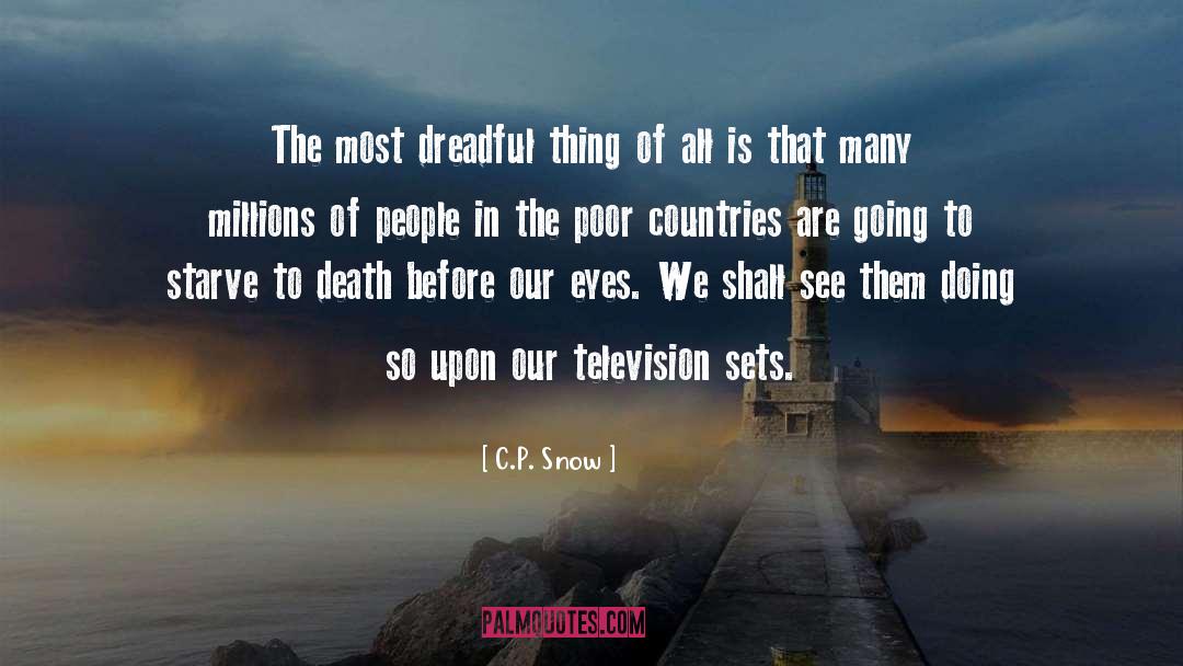 Poor Countries quotes by C.P. Snow