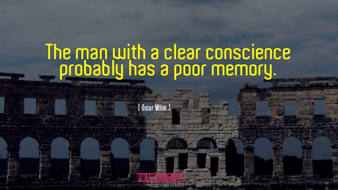 Poor Memory quotes by Oscar Wilde