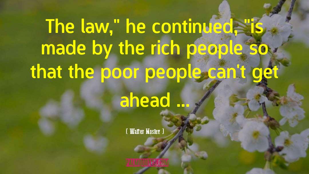 Poor People quotes by Walter Mosley