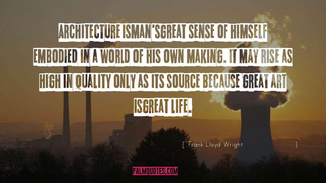 Poor Quality quotes by Frank Lloyd Wright