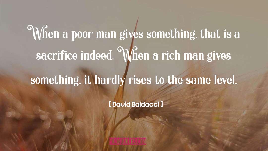 Poor Rich quotes by David Baldacci