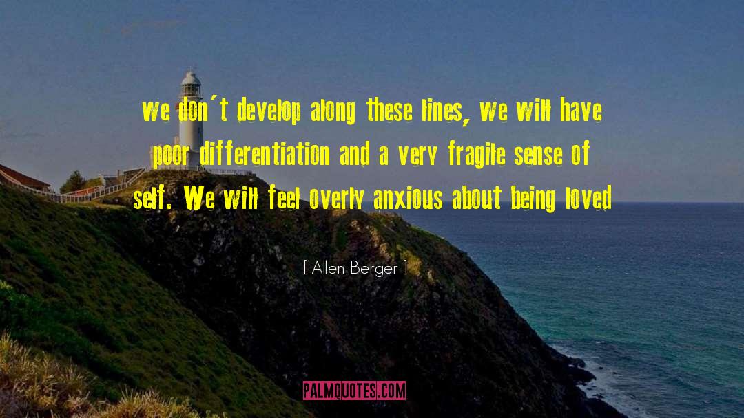 Poor Self Image quotes by Allen Berger