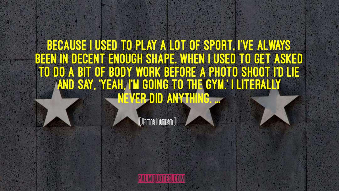 Poor Sport quotes by Jamie Dornan