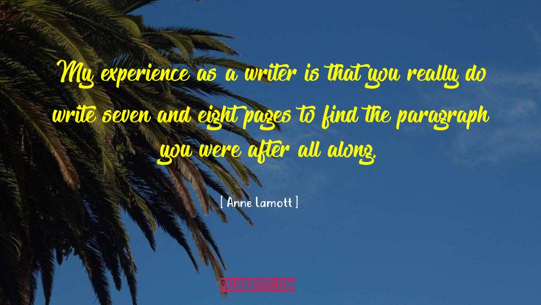 Poor Writing quotes by Anne Lamott