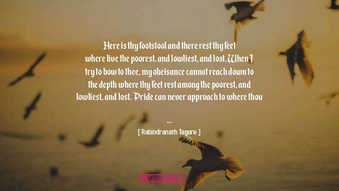 Poorest quotes by Rabindranath Tagore