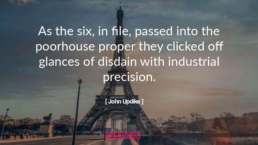 Poorhouse quotes by John Updike