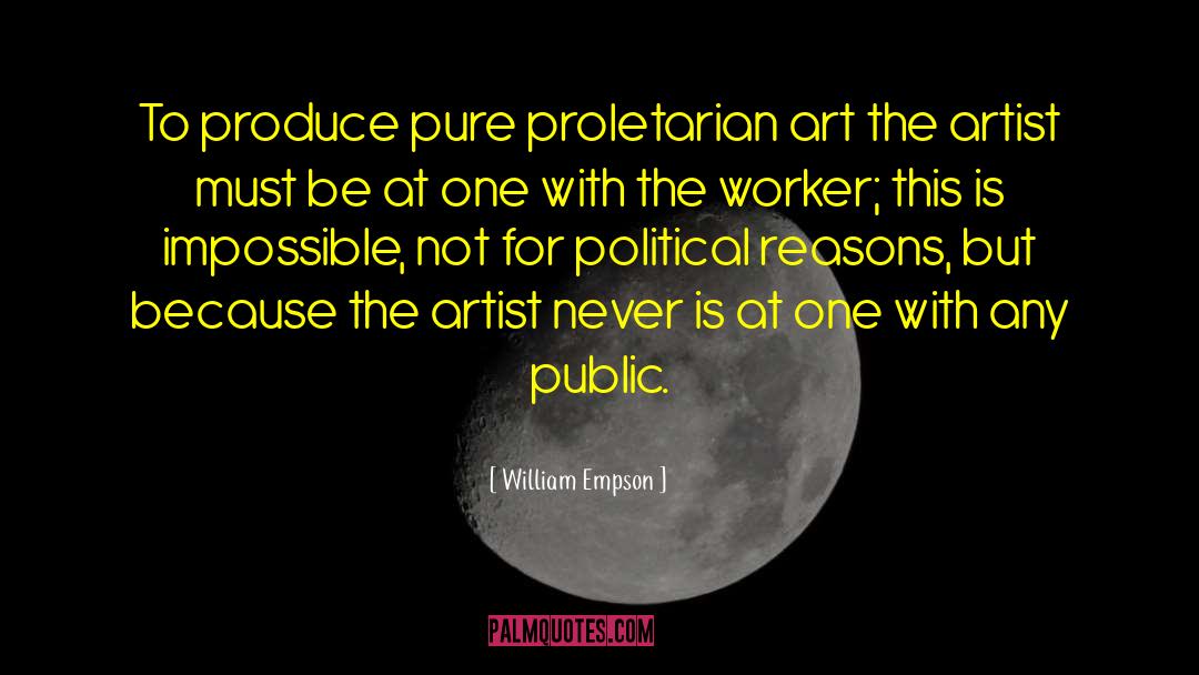 Pop Art quotes by William Empson