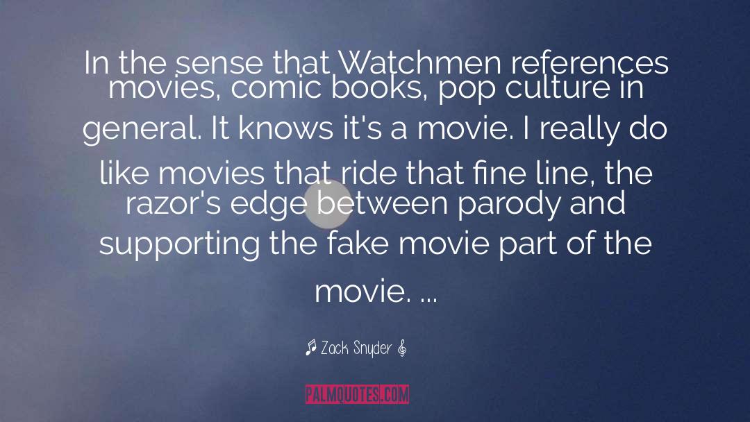 Pop Culture quotes by Zack Snyder