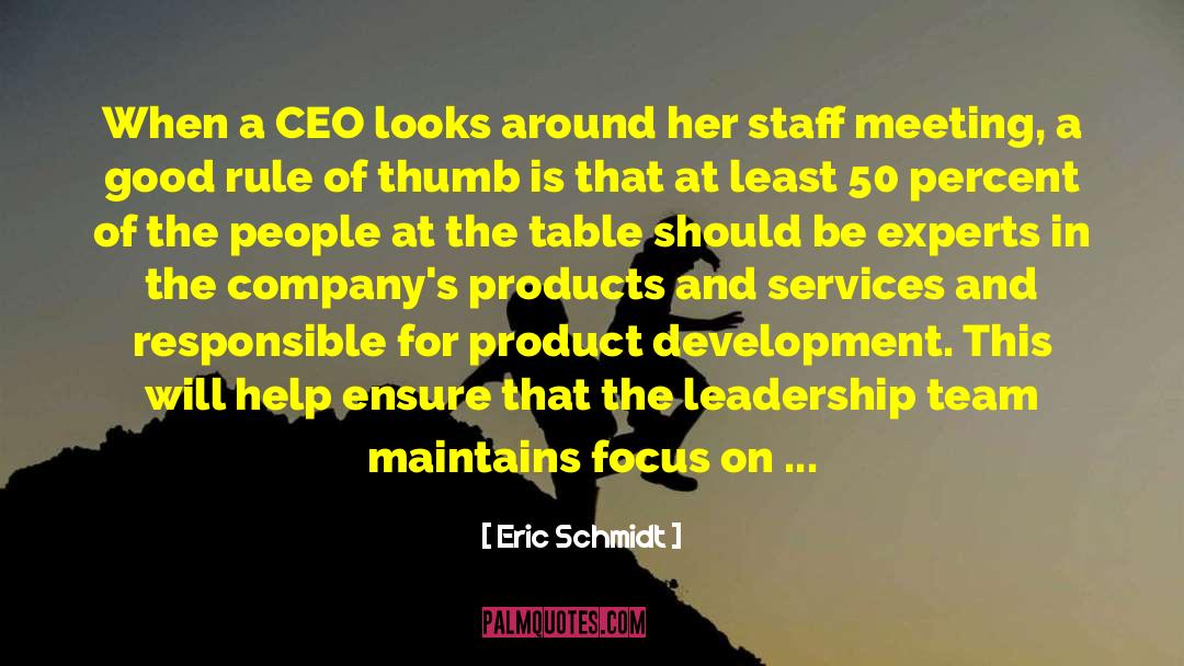 Pop Leadership quotes by Eric Schmidt