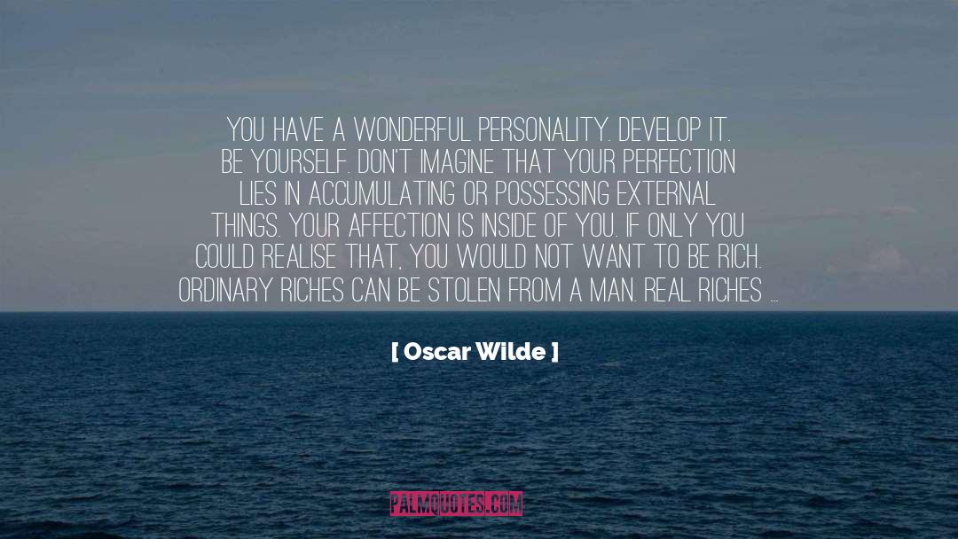 Pop Loan Treasury quotes by Oscar Wilde