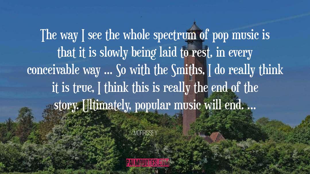 Pop Music quotes by Morrissey